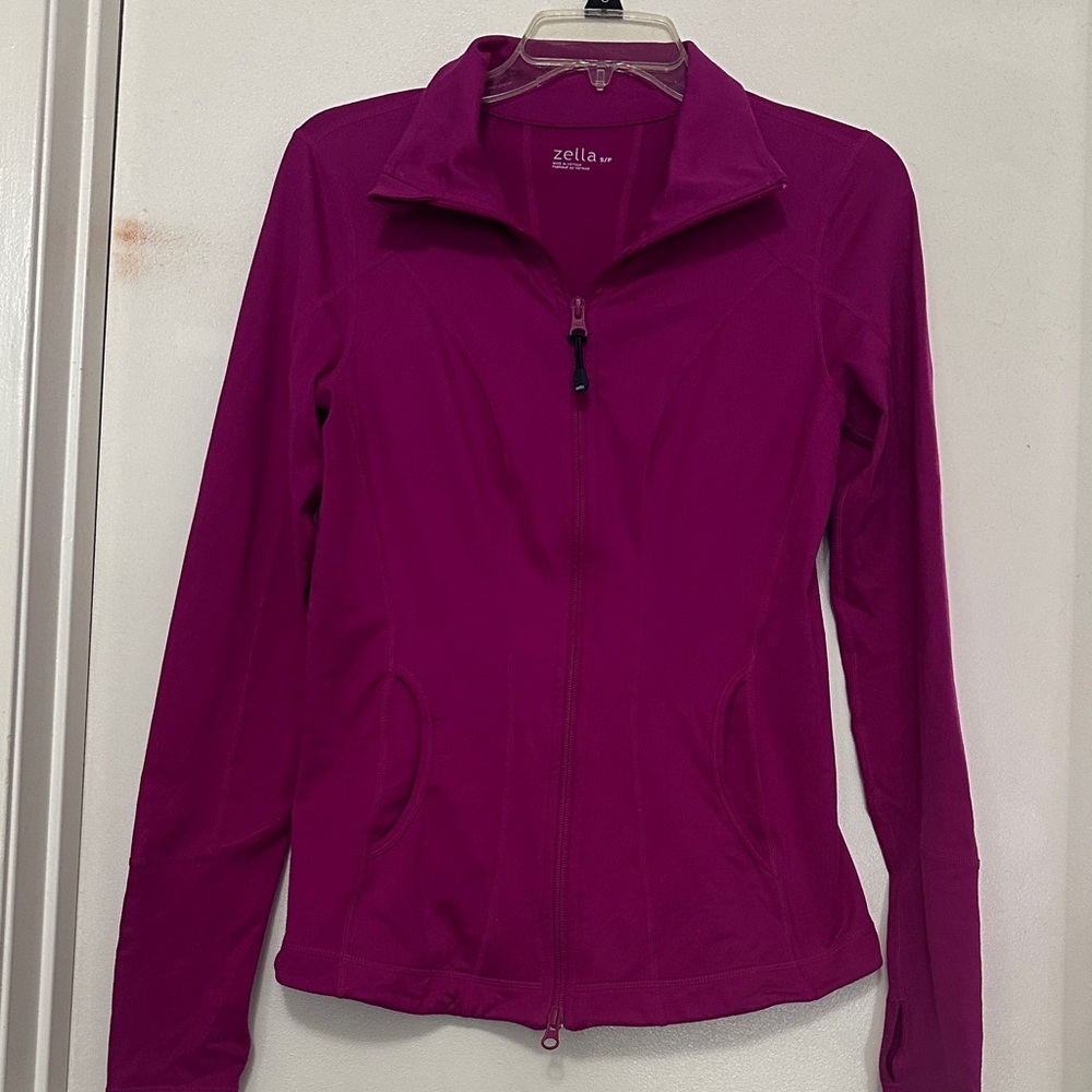 Zella Women's Fuchsia Utility Jacket Size Small